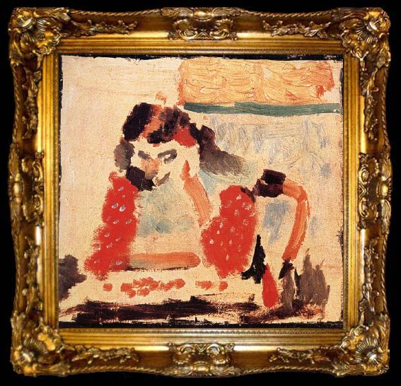 framed  Henri Matisse Read, ta009-2